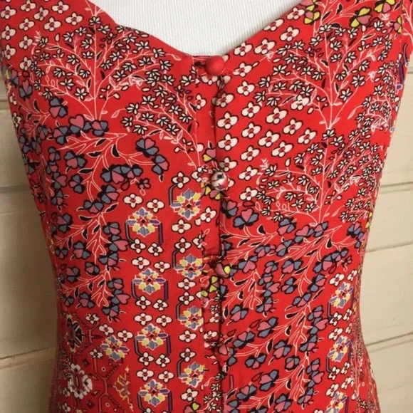 Abel The Label Lola Hi-Lo Floral Boho Dress. Anthropologie - Picture 7 of 13